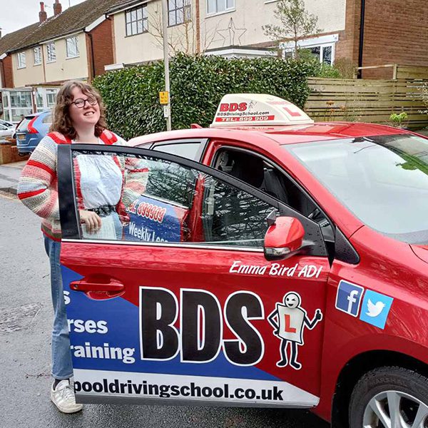 Another first-time pass with BDS Driving School.