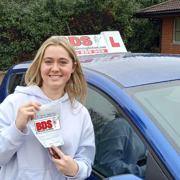 Another first-time pass with BDS Driving School