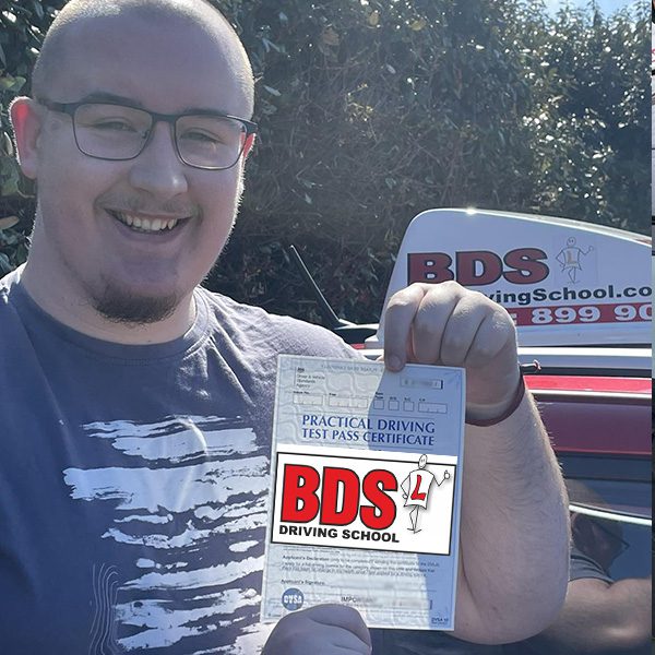 Another first-time pass with BDS Driving School